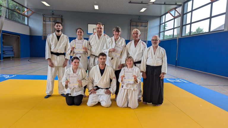 Judo-Frauengruppe erreicht ersten Erfolg